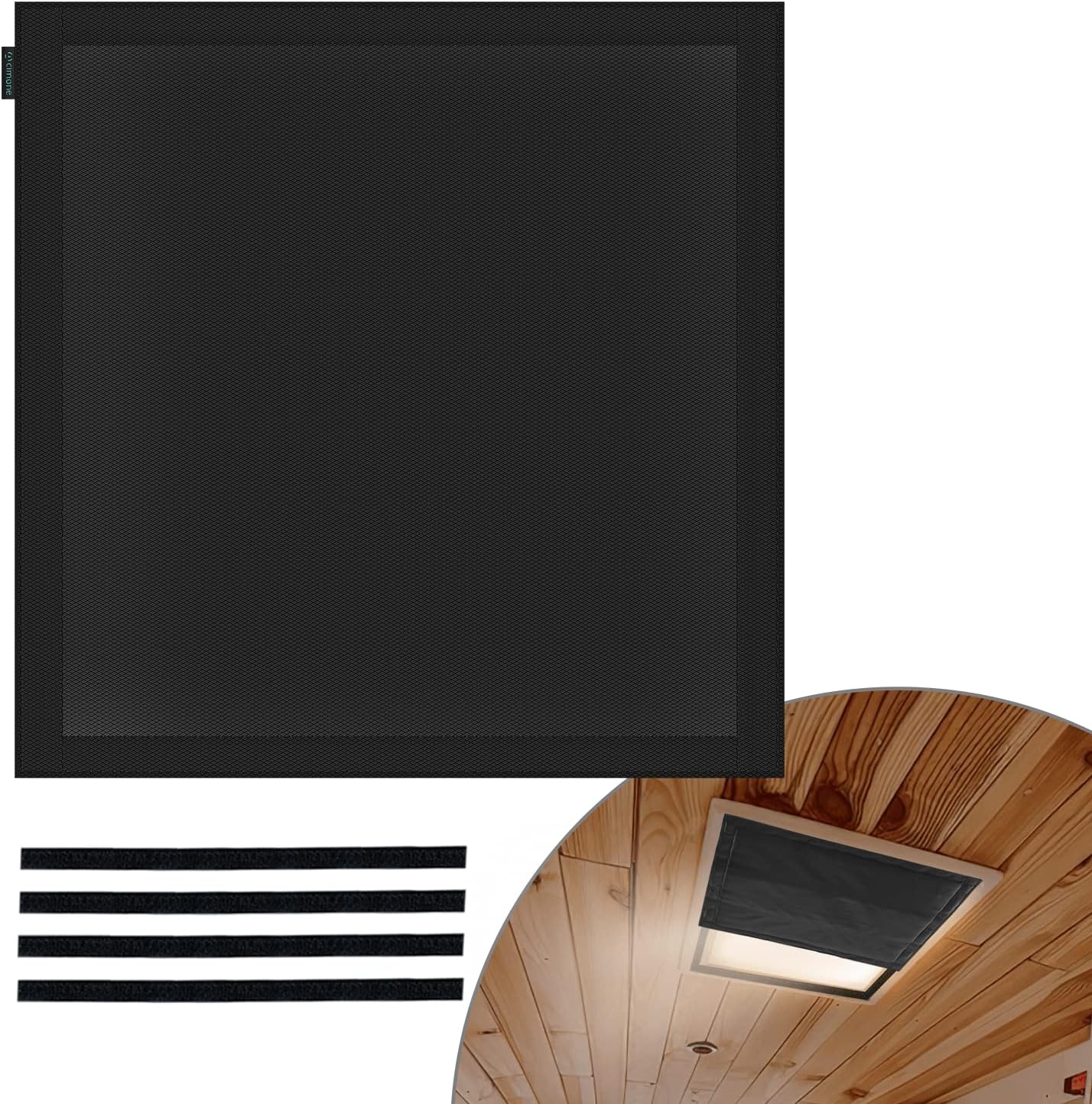 ACIMONE RV Skylight Cover Shade, 16 x 16 Inches Foldable RV