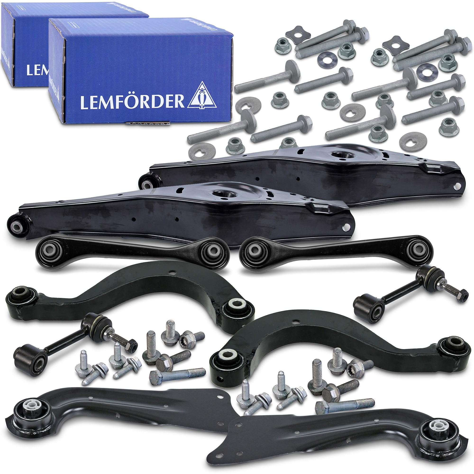 Querlenkersatz - 2x Querlenker unten, 2x Querlenker hinten unten,