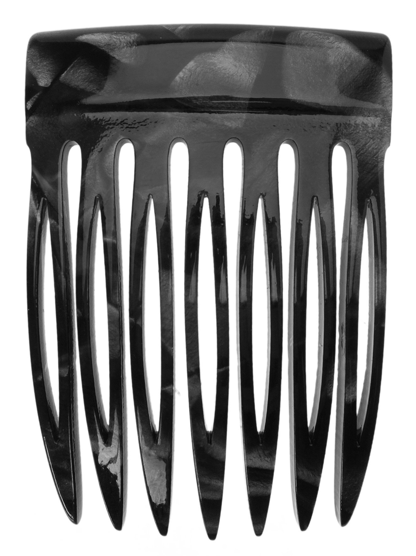 France Luxe Mini Push Up Comb - Nacro Black By France Luxe-image