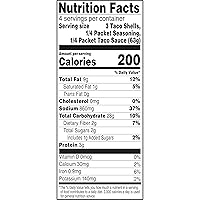 Vista 8 de Ortega Kit de cena de tacos de maíz amarillo, 12