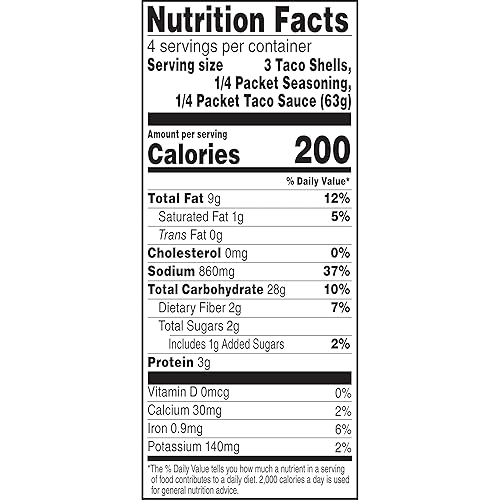 Miniatura 8 de Ortega Kit de cena de tacos de maíz amarillo, 12 unidades