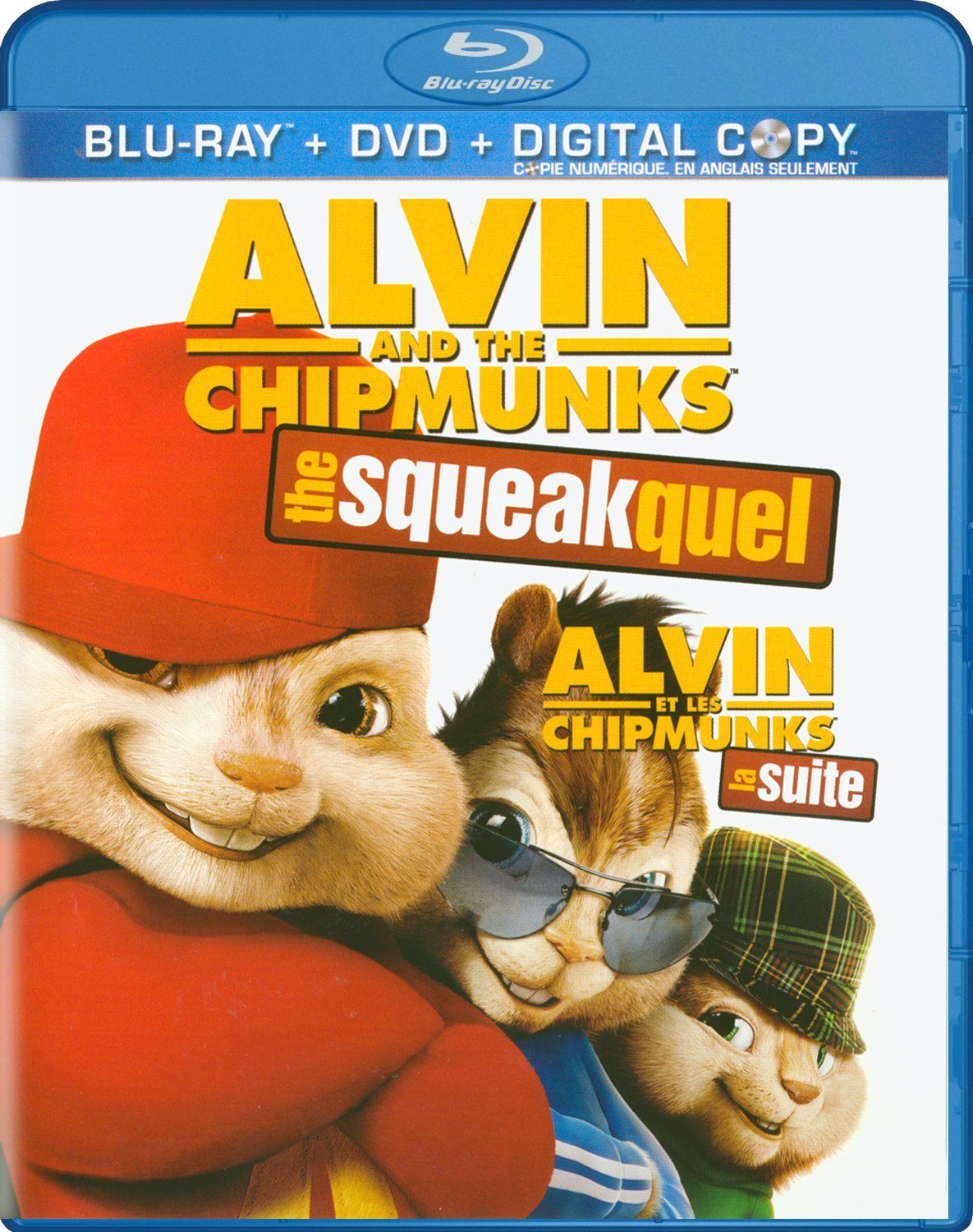 Alvin and the Chipmunks: The Squeakquel (Blu-ray + DVD + Digital Copy) [Blu-ray]