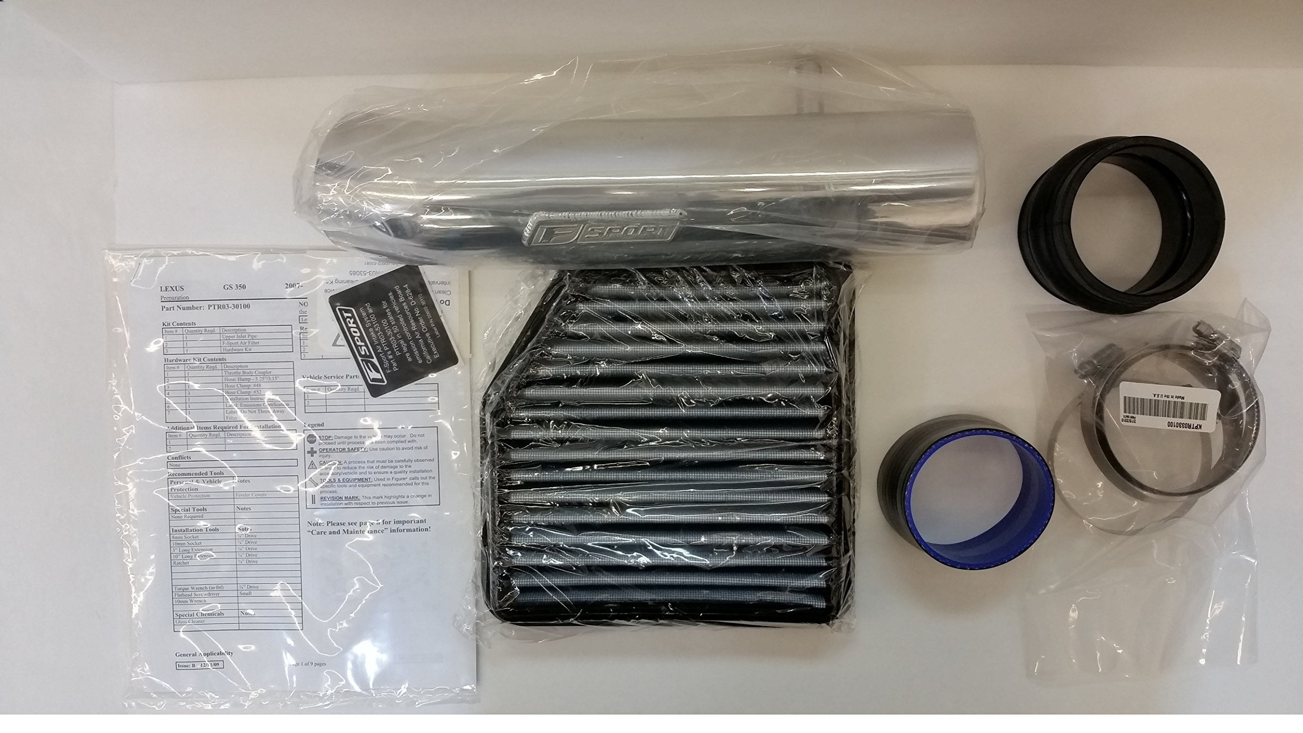 Lexus GS350 F-Sport Cold Air Intake System