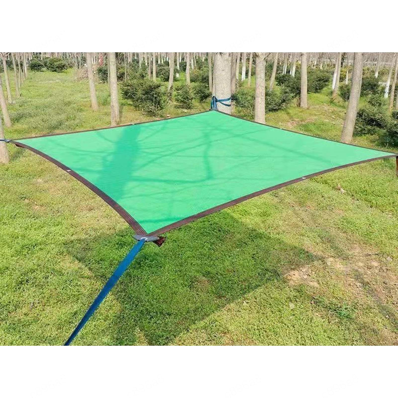 Malla De Sombreo Verde,Tela De Sombreo Para Plantas,Red De Sombra 90% Protección Solar,Lona De Malla Sombreadora Con Ojales,Toldo,Para Invernadero De Jardín,Personalizable,Green-6x8m(19.7*26.2ft)