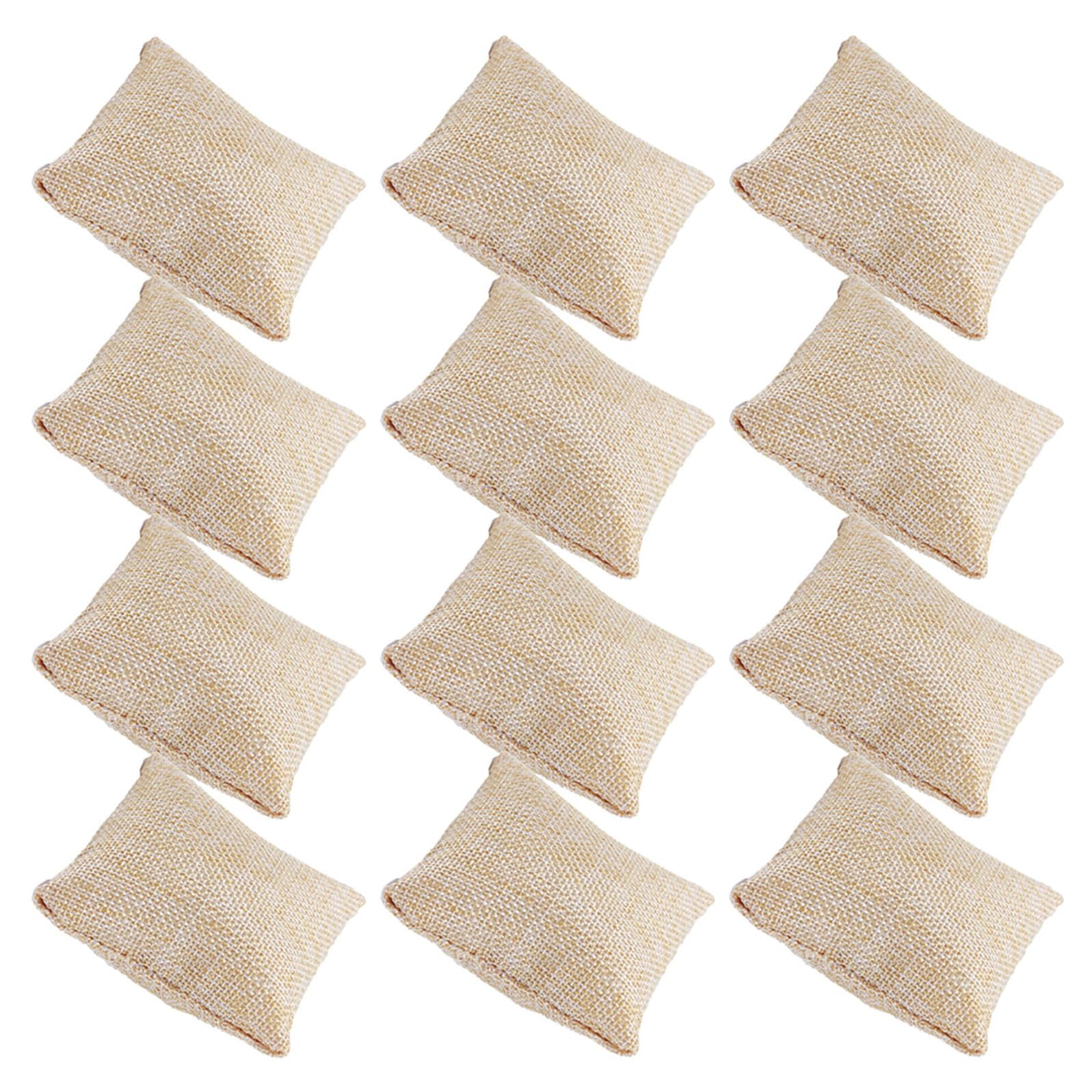 Coussin en lin pour bijoux idéal pour le rangement à la maison et en voyage