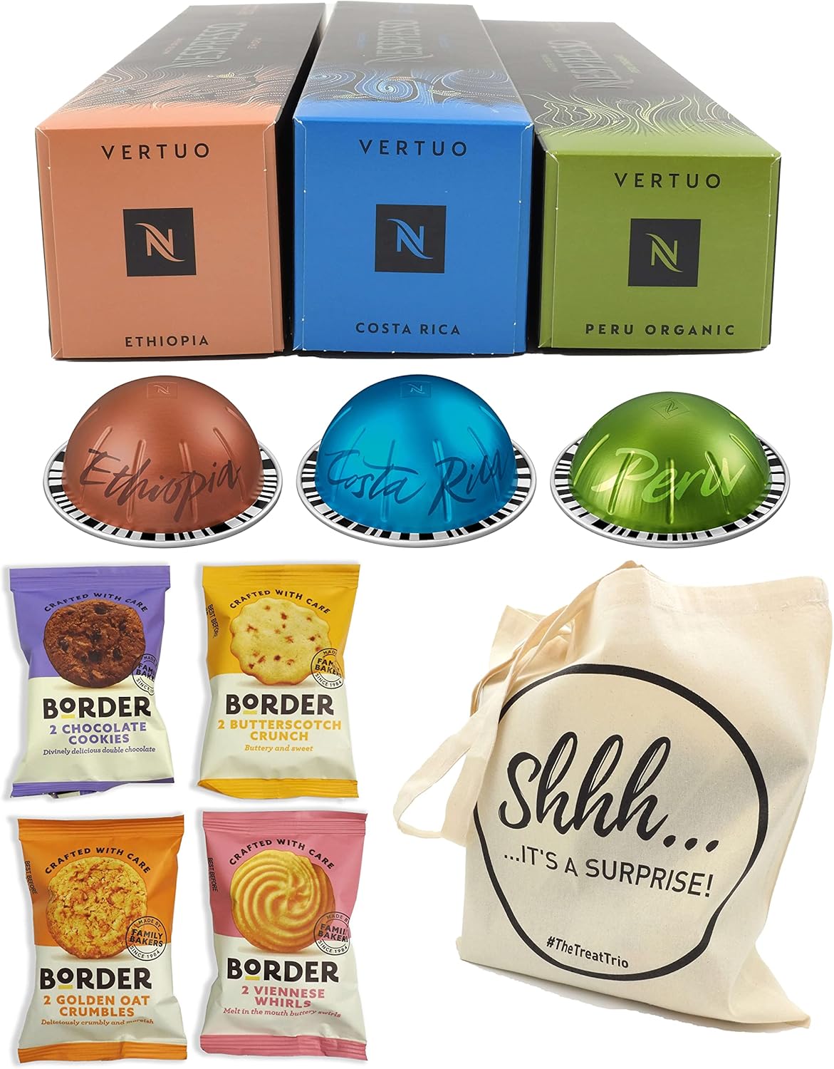 Vertuo Coffee Pods Capsules Compatible with Nespresso Vertuo Master Origin Costa Rica