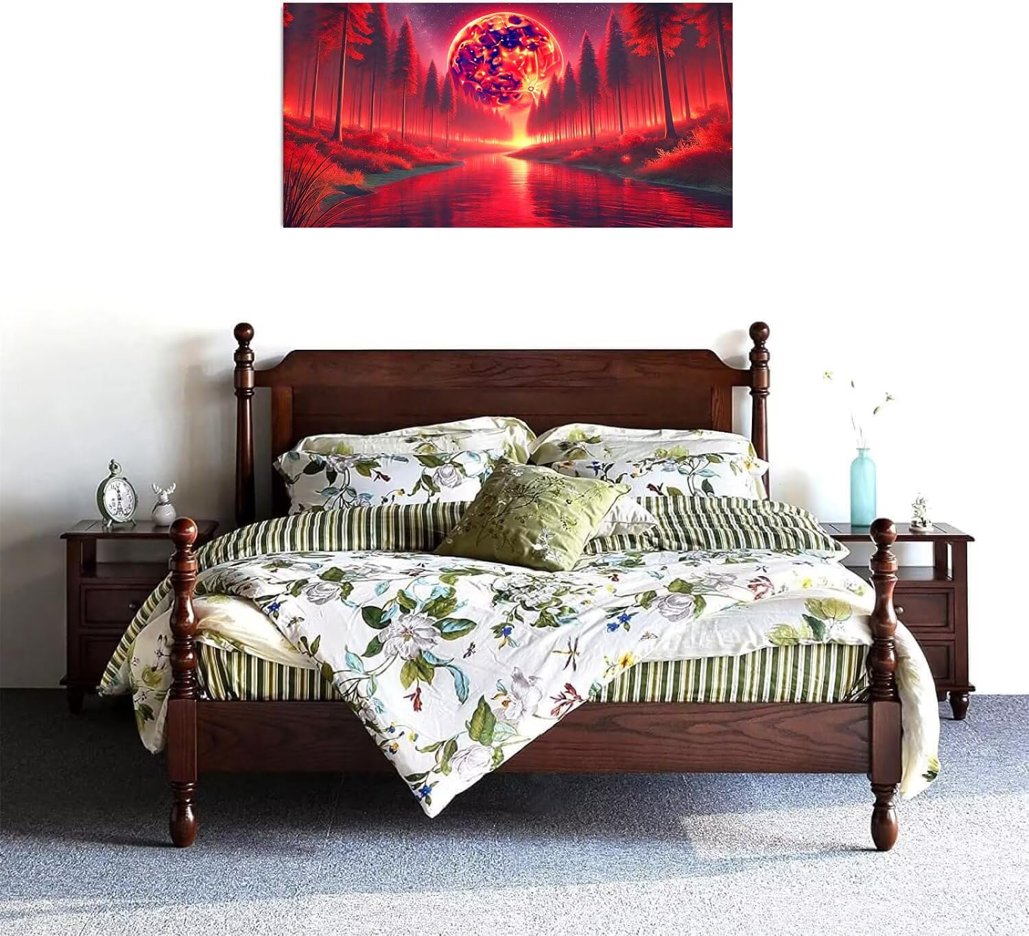 Diamond Painting Klimt-Umarmungen - 5D DIY Bastelset Für Erwachsene, 50x100 Cm Mit Runden Diamanten
