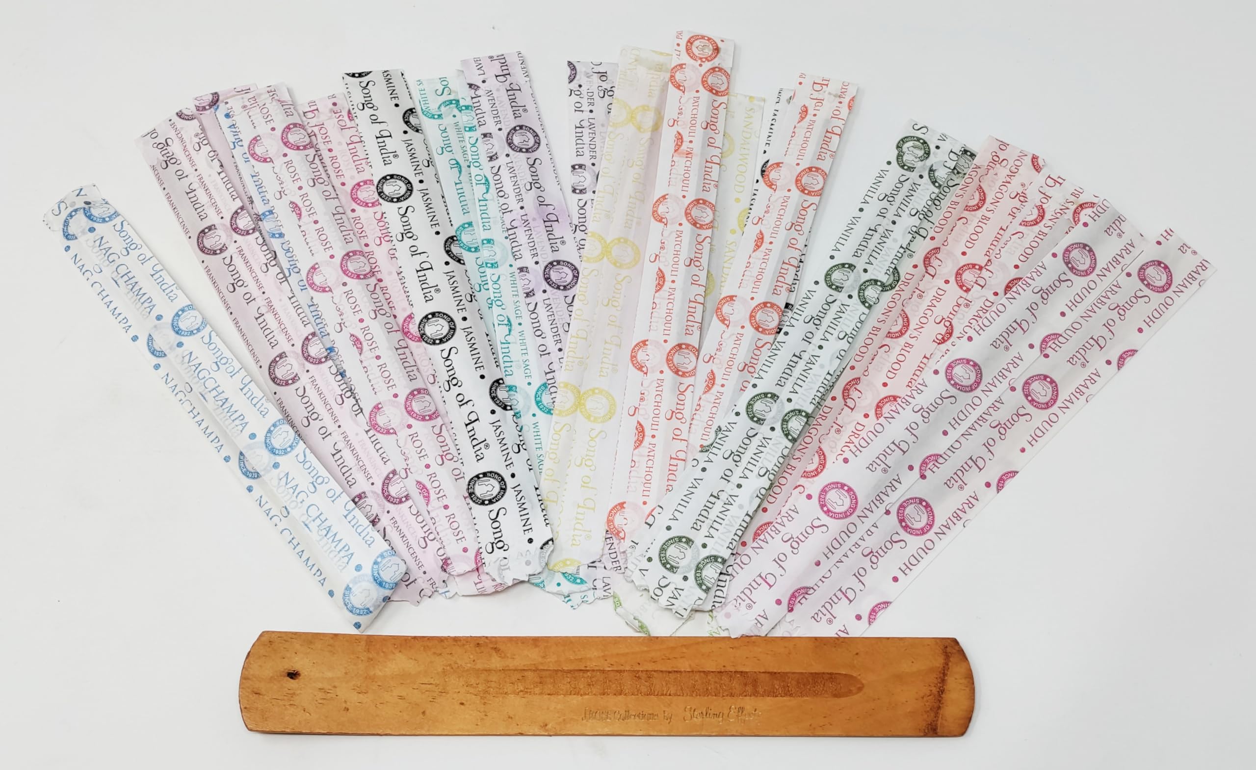 Jrose Collections 24 Organic Goodness Hand Rolled Masala Incense Sticks For Meditation And Relaxation - Includes Jrose Incense Stick Holder