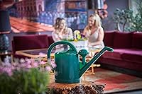 Vista 3 de Consolidated Plastics Regadera suiza duradera con protección UV, mango ergonómico para jardinería interior/exterior, fabricada en Suiza