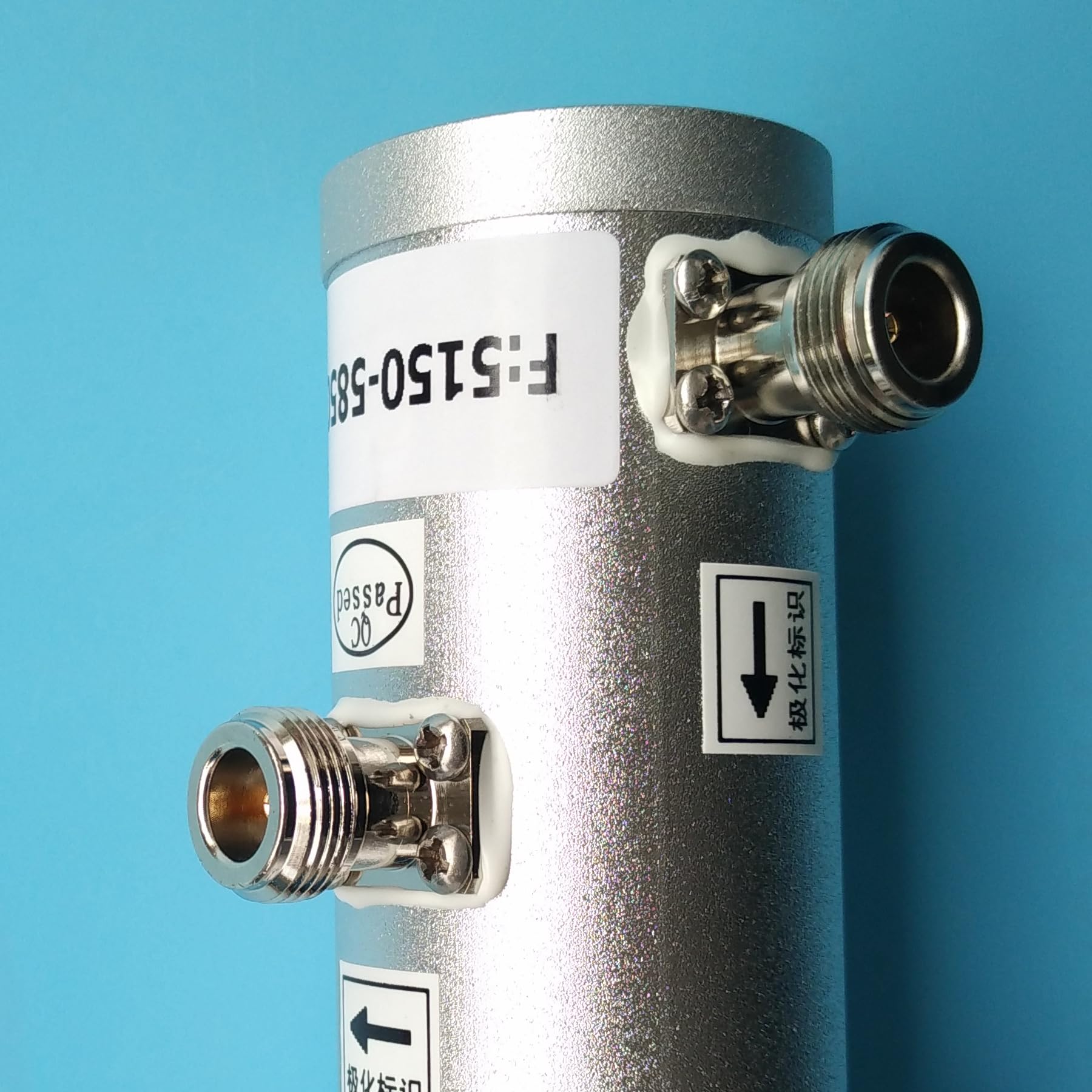 Antena parabólica WiFi de 5 GHz de alta ganancia 2 x 24 dBi para transmisión de señal de larga distancia MIMO de 5,8 g, 2 x 2, 5150-5850 MHz, clasificación para exteriores