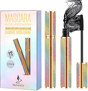 Paquete de 2 rímeles negros de volumen y long...