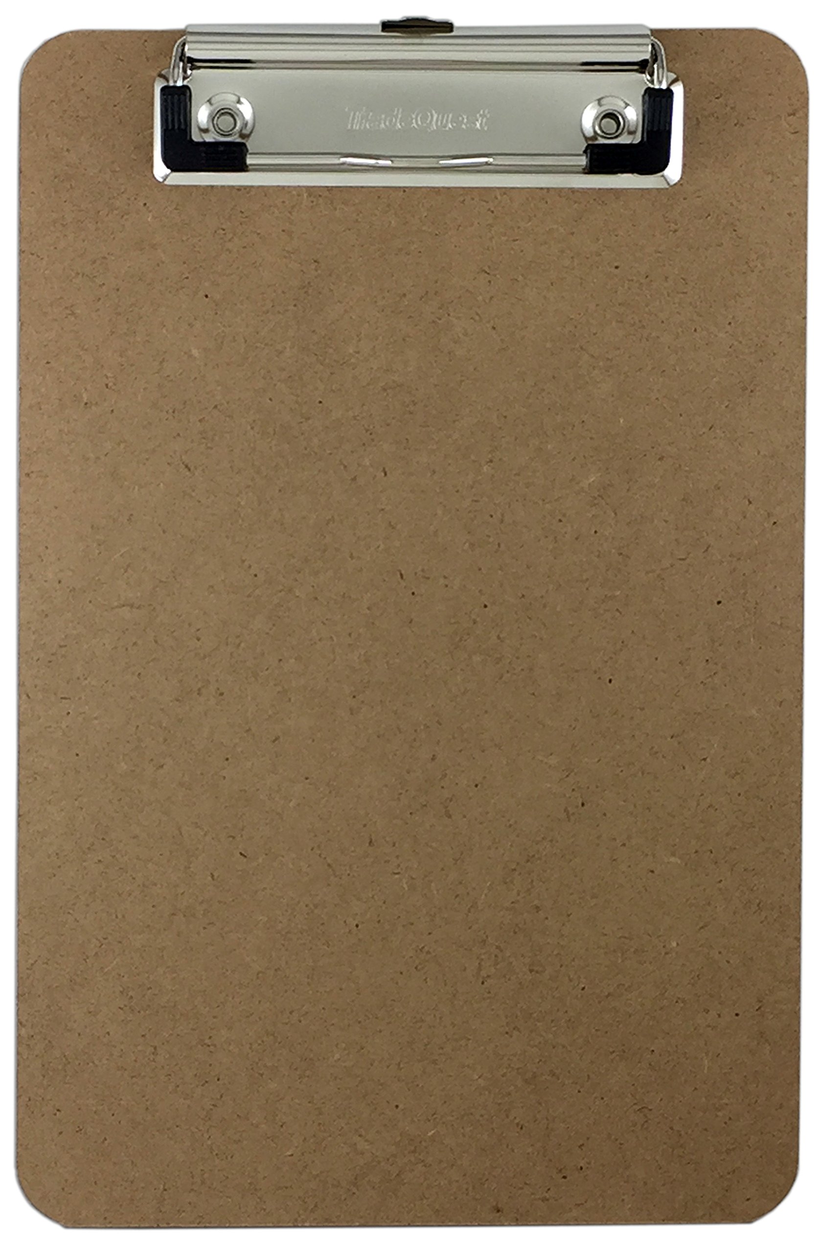 Trade Quest Memo Size 6'' x 9'' Clipboard Low Profile Clip Hardboard (Pack of 1)