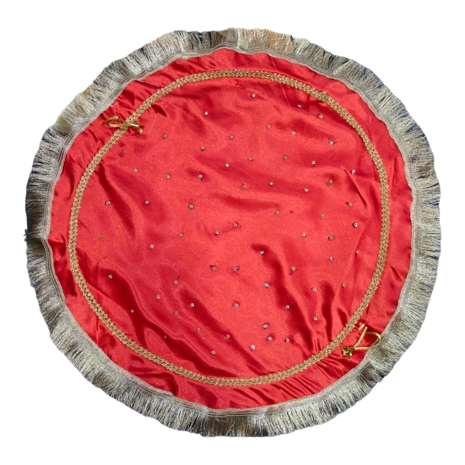 CRAFTY WHEELS Jholi Pouch Potli Large Size, Fancy Double Layer Satin Shagun Potli Bag for Wedding Sagan, Potli for Engagement (Red) (B0DB2TKCK1) Amazon Price History, Amazon Price Tracker
