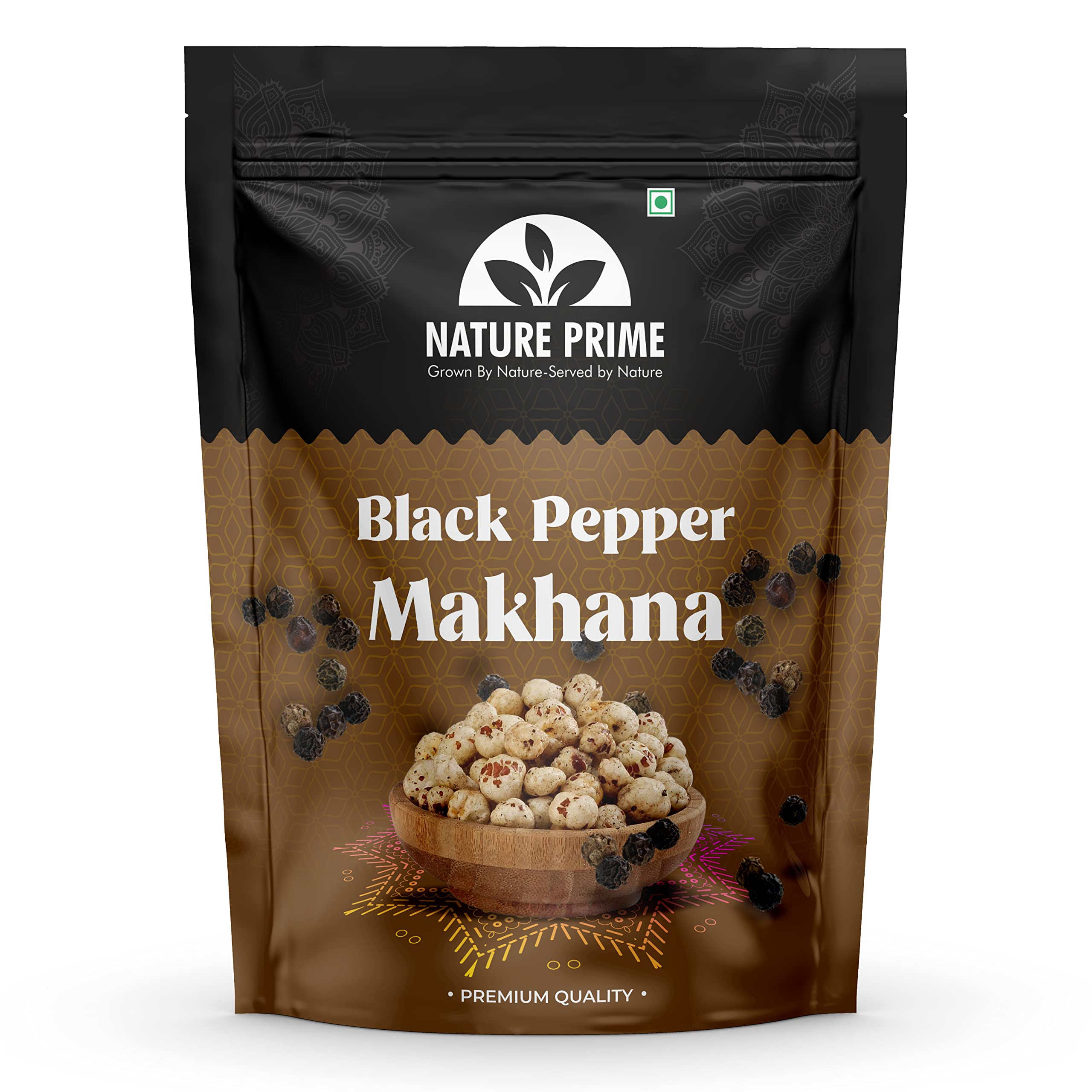 Nature Prime Special Jumbo Size Phool Makhana/Lotus Seeds (Handpicked)- (Black Pepper, 100 Gm) (B0BW6H71K4) Amazon Price History, Amazon Price Tracker