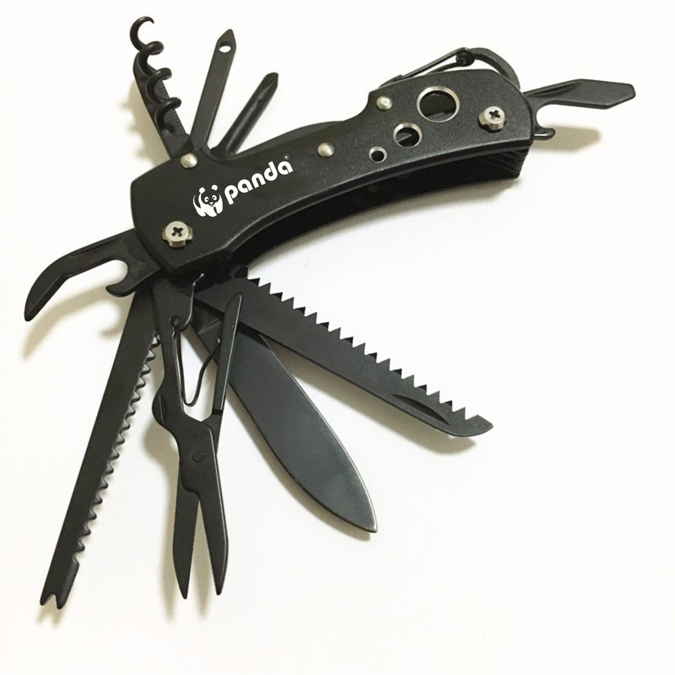 Swiss Army Pocket Knife - sets 14 tool in 1 Multi Function - Anniversary Gifts for Men, great for sporting events, camping & hiking, backpacker, Outdoor, Rescue.