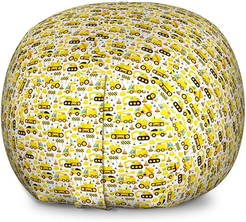 Miniatura 199 de Lunarable Silla de almacenamiento para adolescentes, coloridos patines de estilo retro, para actividades juveniles, para niñas y niños, divertido