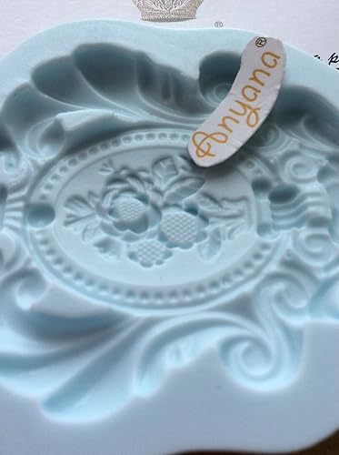 Miniatura 9 de Marco de fotos victoriano sugarcraft molde de silicona Cameo goma pastel decoración europea fondant cupcake decotions nivel arriba diy