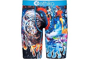 Ethika Mens Medium KOI Blossom Remix Boxer Briefs