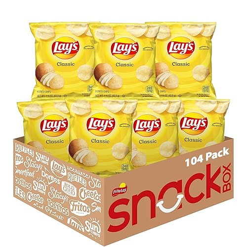 Vista 41 de Lay's - Papas fritas clásicas, 1 oz (paquete con 40 unidades)