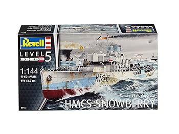 ドイツレベル 1/144 フラワー級コルベット HMCSスノーベリー プラモデル 05132 qqffhab Amazon | ドイツレベル 1/144 フラワー級コルベット HMCSスノー