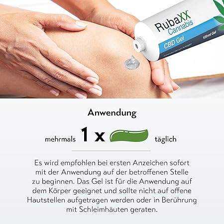 Rubaxx Cannabis CBD Gel