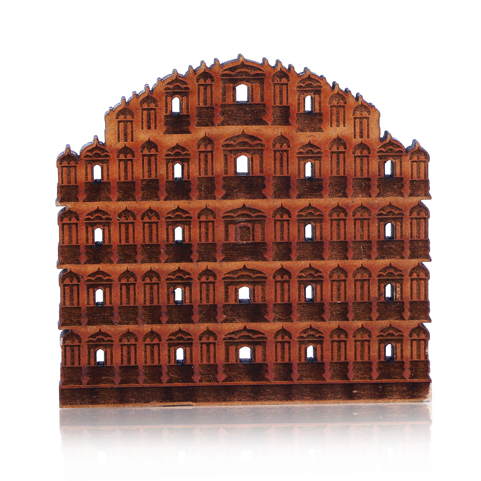 Toshakhana 841 Fridge Magnet MDF Laser Cut-Out Hawa Mahal Jaipur Rajasthan India Souvenir