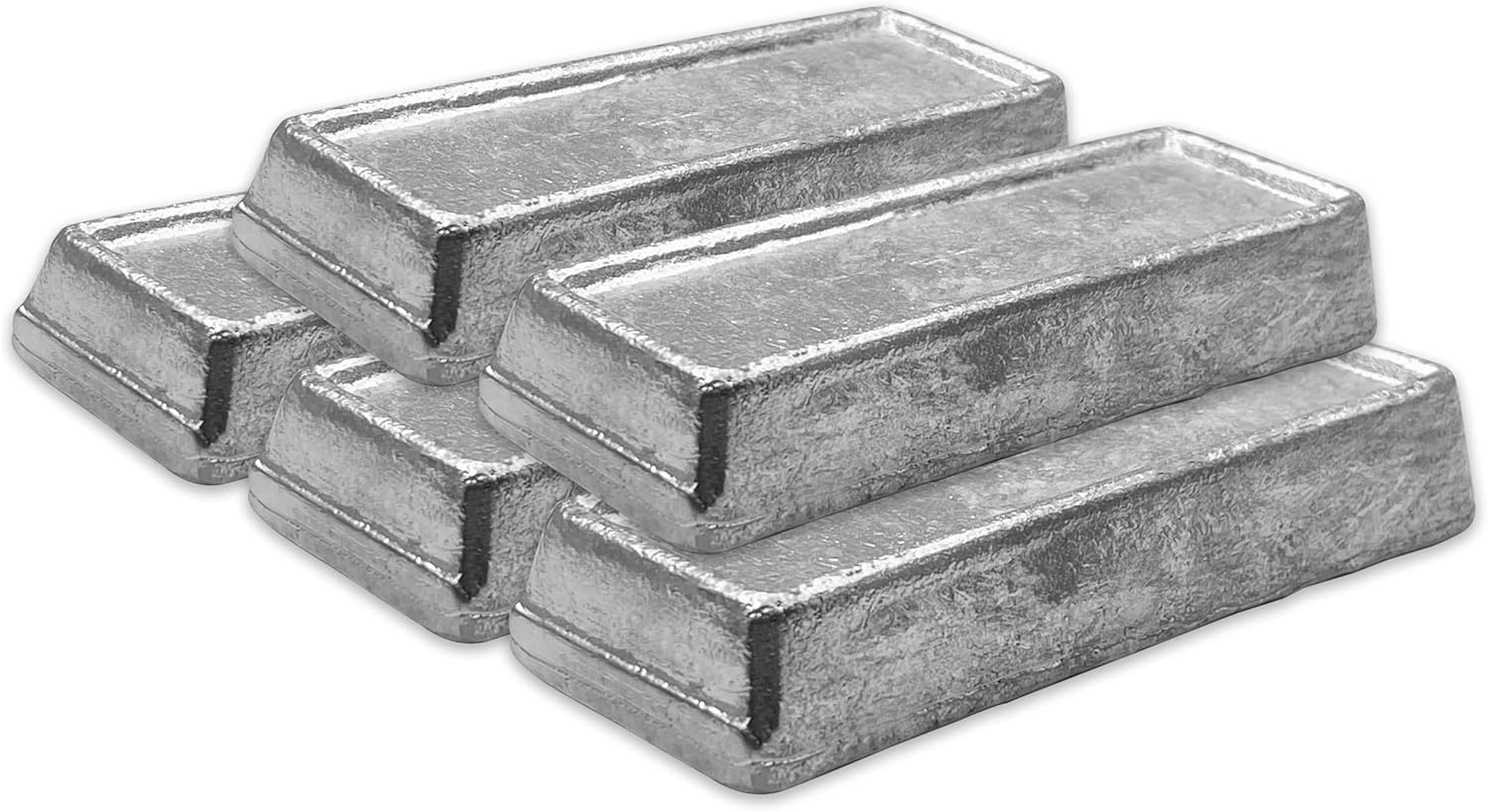 Pure Soft Lead Ingots (Pure 99.9%) for Casting of Fishing sinkers and Weights (11lb)