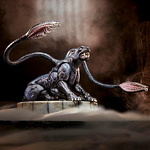 Miniatura 3 de DUNGEONS & DRAGONS Honor Among Thieves Movie Golden Archive Displacer Beast Figura coleccionable, figuras de acción D&D a escala de 6 pulgadas