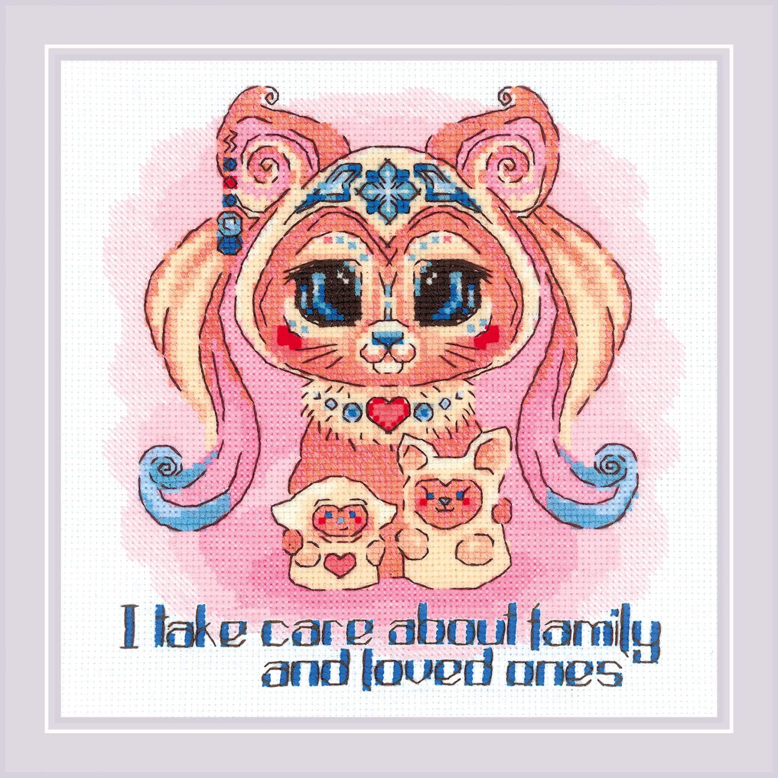 RIOLIS Cross Stitch GS, Good Souls, Beauty (14 Count)