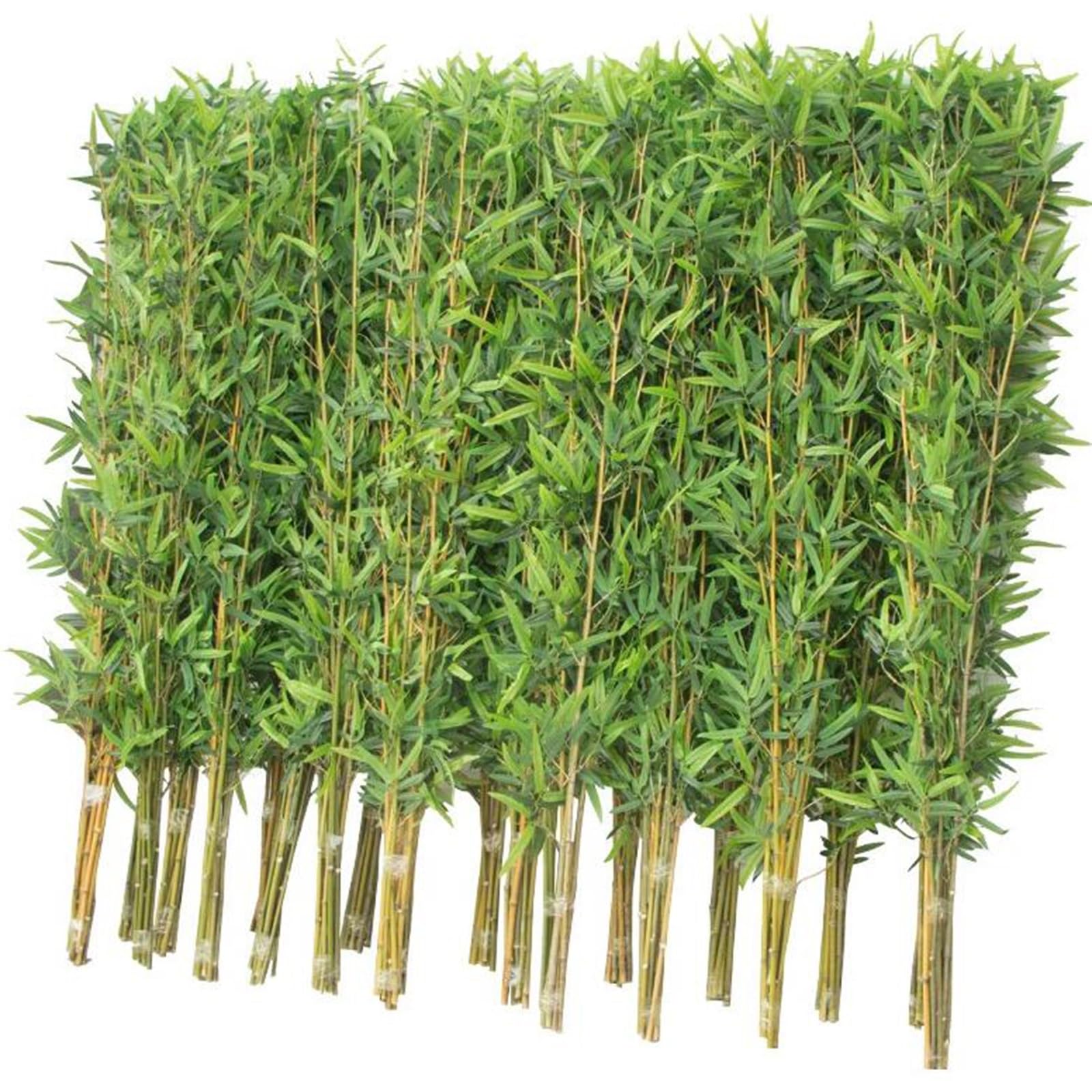 Plantes de bambou artificielles pour séparer une pièce sans entretien requis