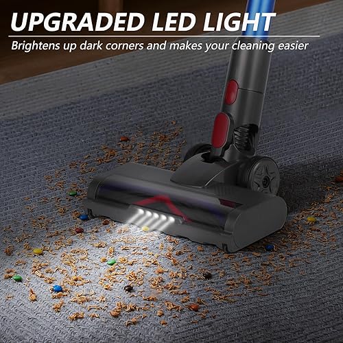 Miniatura 3 de TUUSwwep Accesorio para aspiradora para Dyson V7 V8 V10 V11 V15 modelos de aspiradora, piezas de repuesto para aspiradora, alfombra de piso de