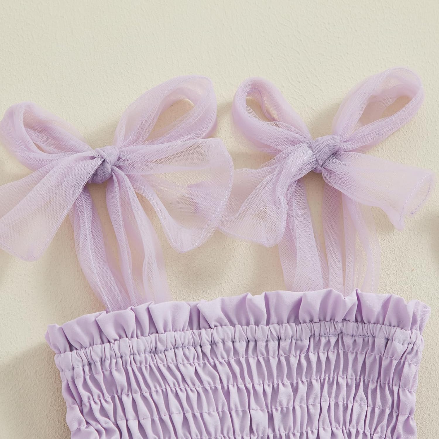 Meihuida Newborn Baby Girl Sleeveless Rompers Summer Clothes Cotton Bodysuit with Headband - Image 3