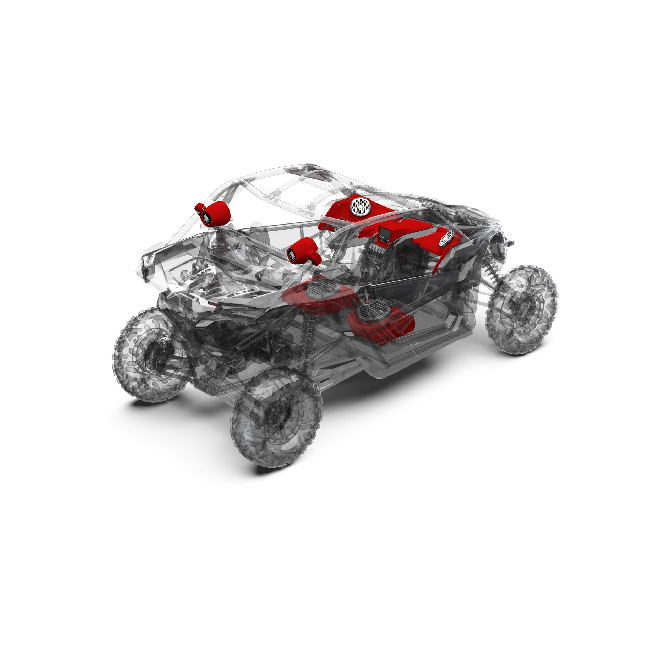 Rockford Fosgate X317-STAGE5 1000 Watt Stereo, Front Speaker, Subwoofer & Rear Speaker Kit