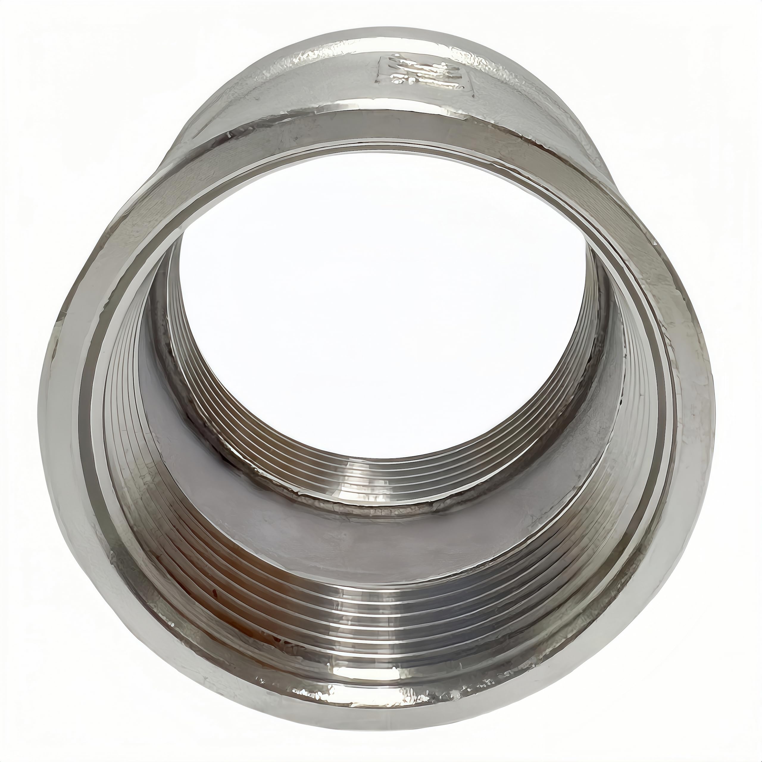 3/8 NPT Female Coupling 304 Stainless Steel Pipe Coupling - 3/8 NPT ...
