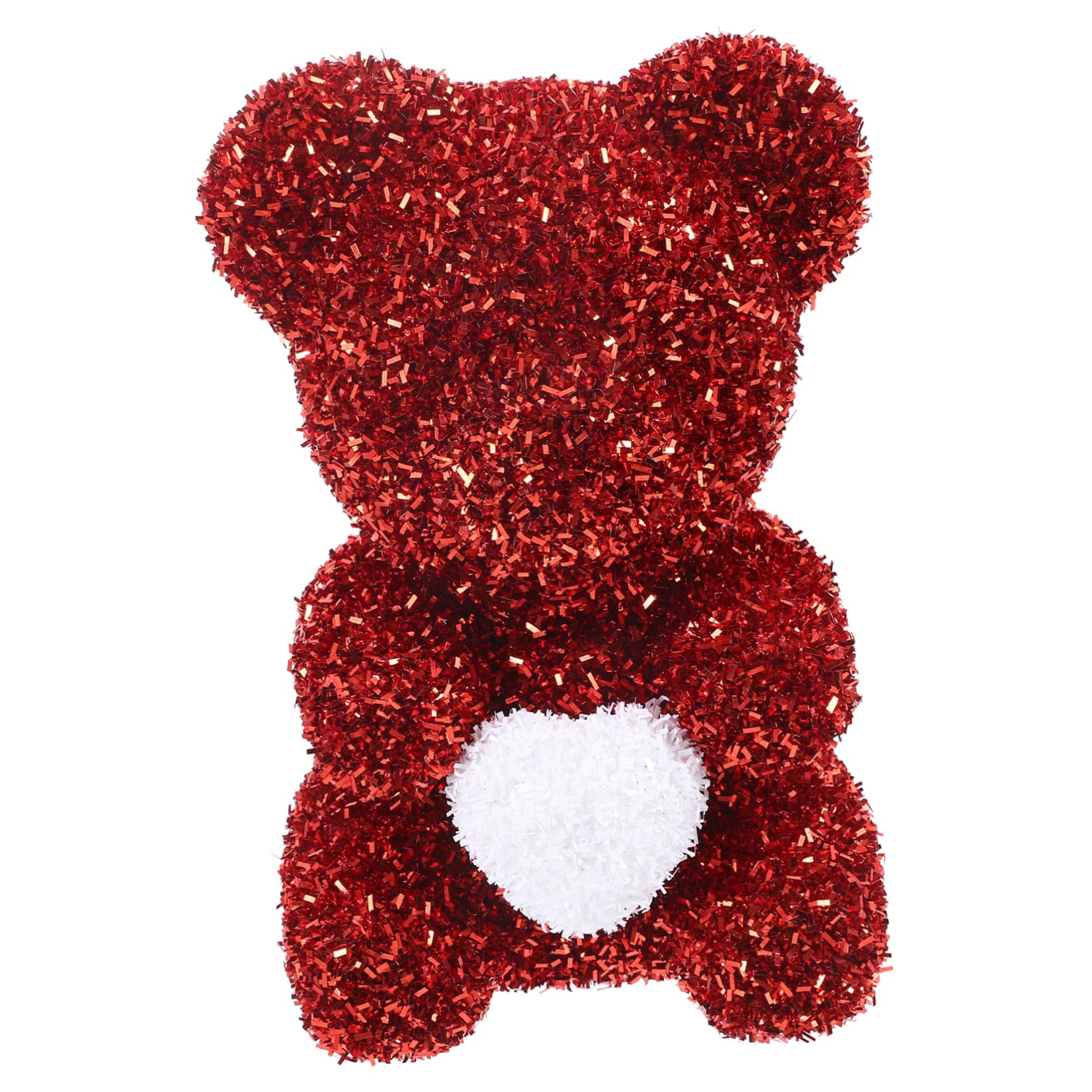 3 Stück Valentinstag Bär Frosch Plüschbär Picknick Dekorationen Reborn Puppen Hase Tier Plüsch Kuscheltier Großer Bär Hund Kleines Stofftier Bär Kostüm Kunststoff Rot