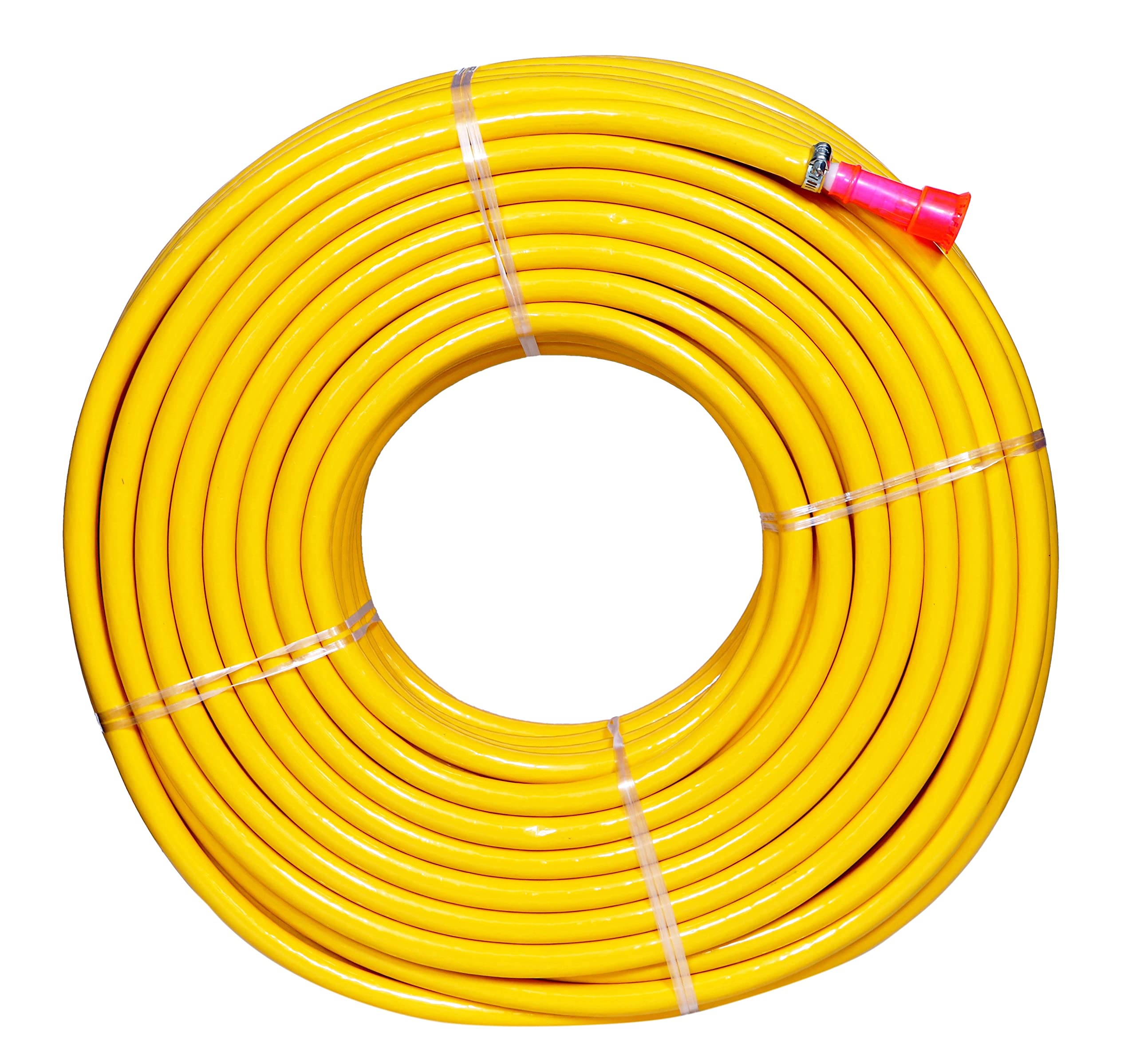 TheFitLife (Size : 1/2 (0.5) Inch 12MM, Length: 30 Meters,97.5 Feeet, Yellow) Heavy Duty Braided Water Hose Pipe, Light Weight Easy to Connect For Garden, Car Wash, Floor Clean, Pet Bath, Park & Yard. (B0C3HQK3Q5) Amazon Price History, Amazon Price Tracker