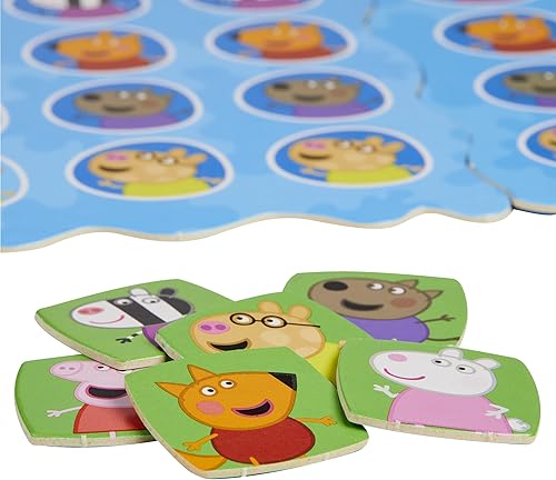 Miniatura 5 de Hasbro Gaming Yahtzee Jr.: Peppa Pig Edition Juego de mesa para niños de 4 años en adelante, juego de contar y emparejar para preescolares