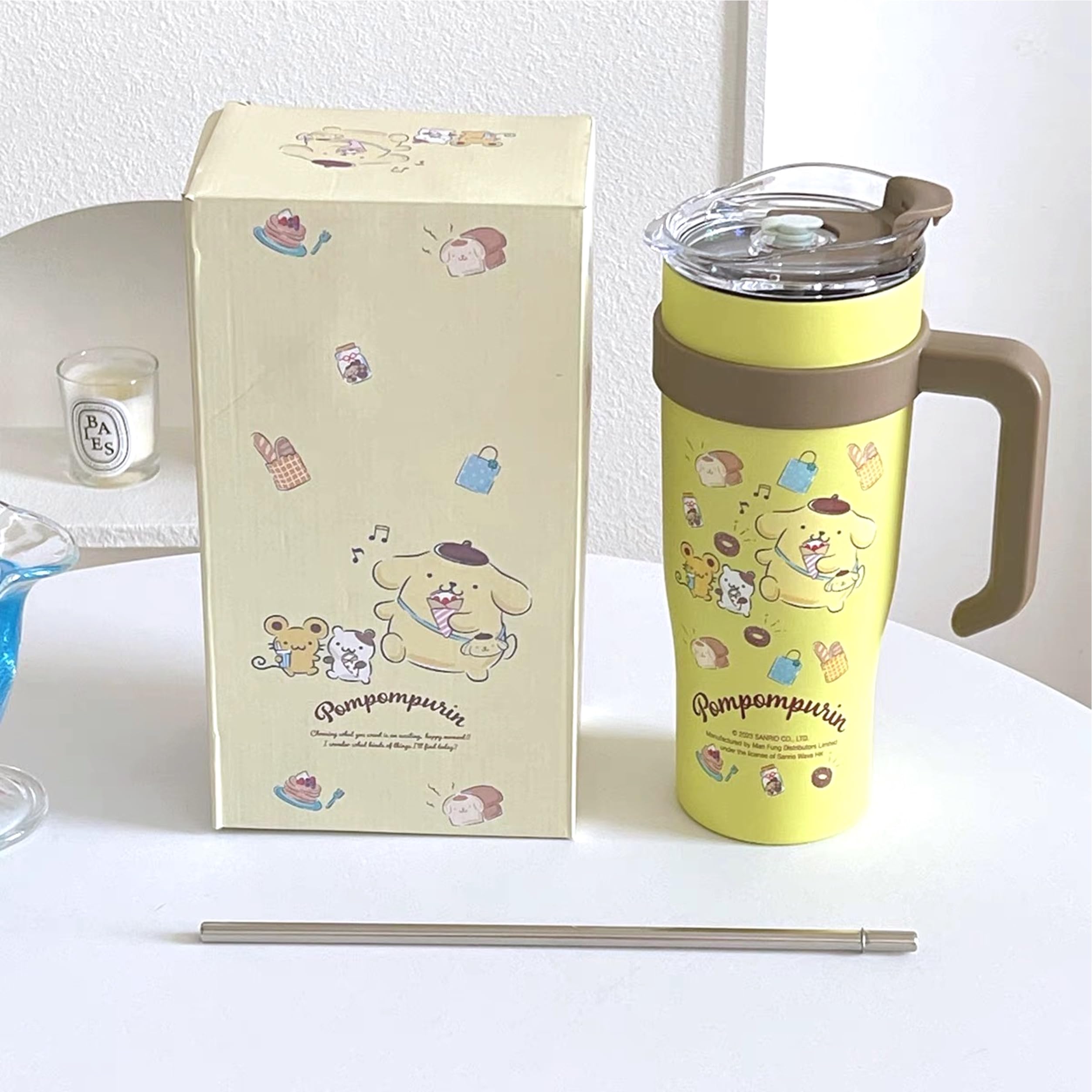 Amazon.com | Many Rainbows Pom Pom Purin Mouse Hamster Stainless