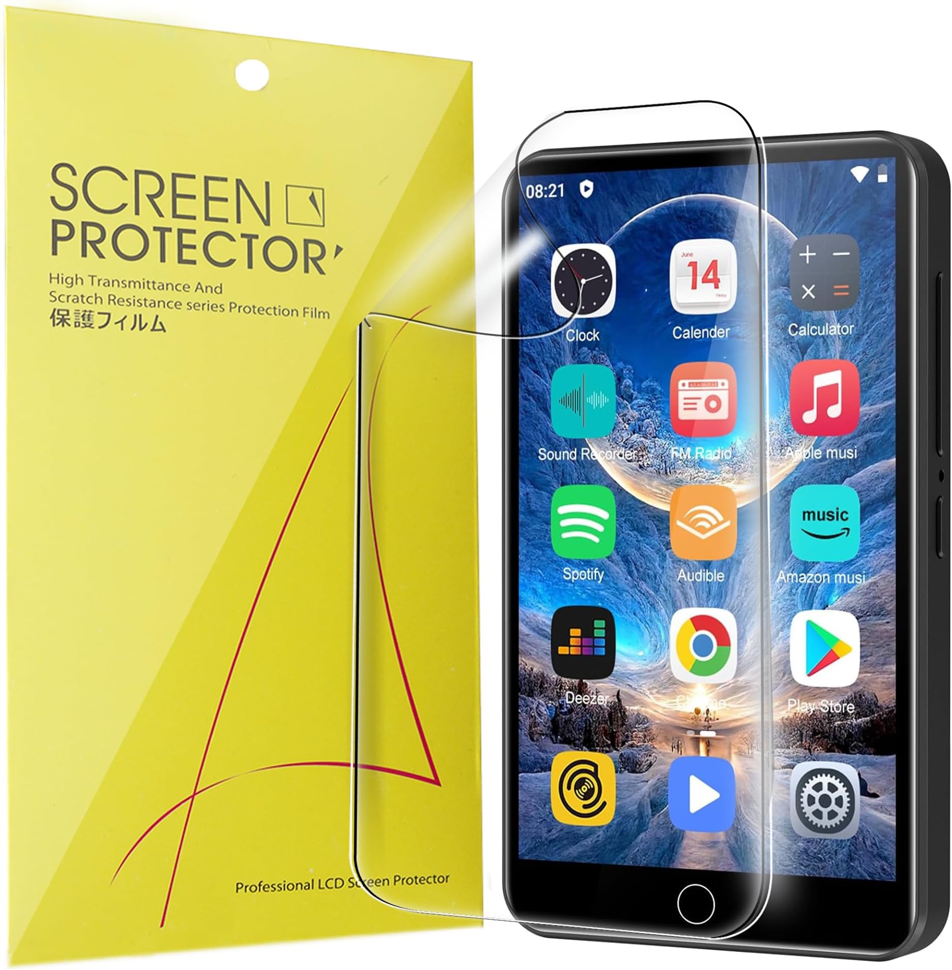 Lamshaw Compatible for ZAQE M505 MP3 Player Screen