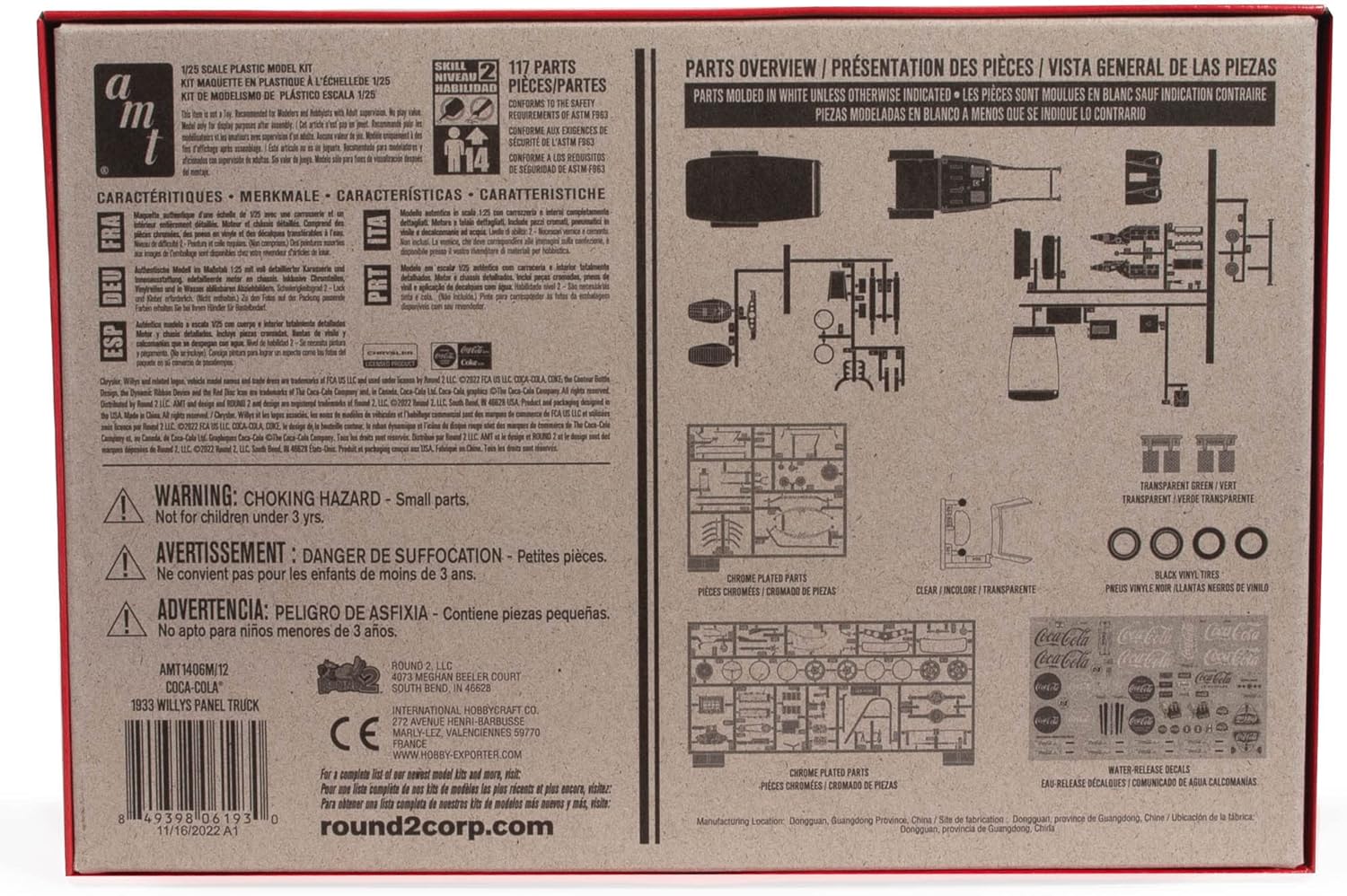 AMT 1933 Willys Panel Coke 1:25 Scale Model Kit
