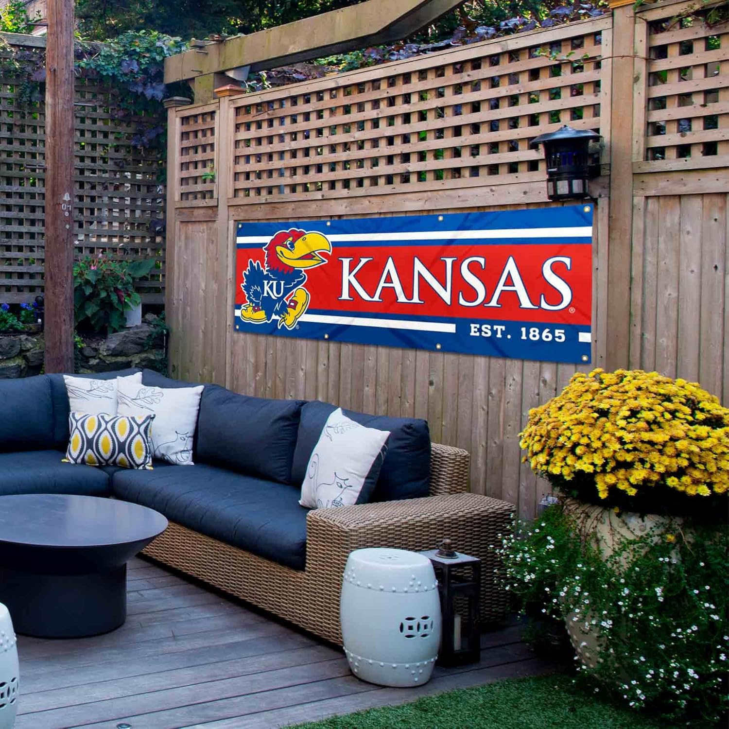 Kansas KU Jayhawks Large 2x6 Foot Banner - Image 5