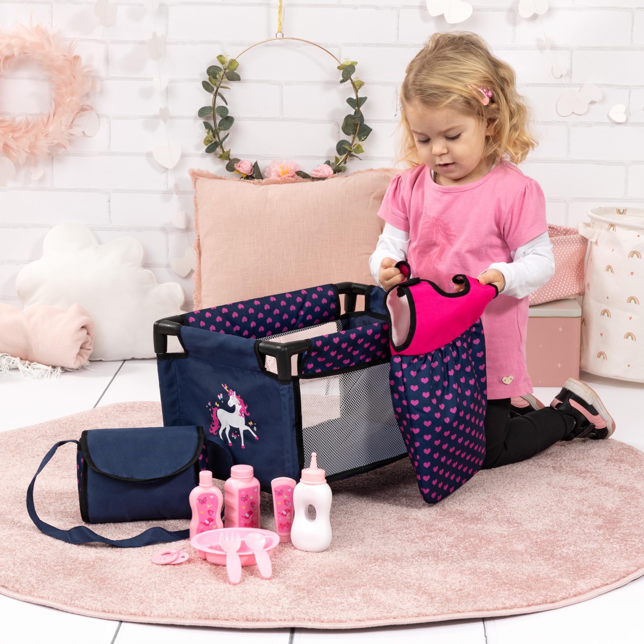 Bayer Design 61754AC lettino da viaggio, sacco a pelo, borsa extra e gli accessori