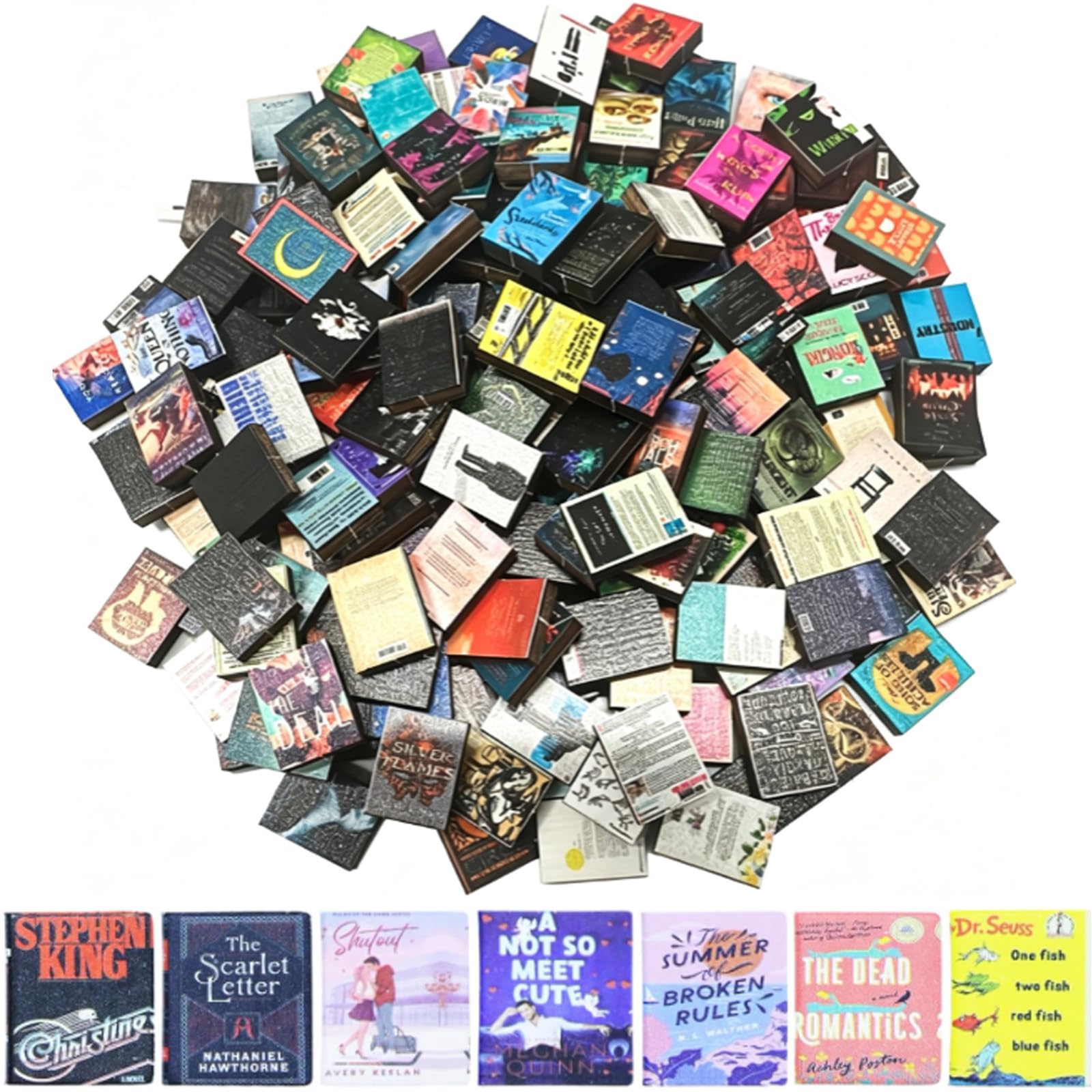 Miniature Books for Dollhouses & Fairy Gardens -7