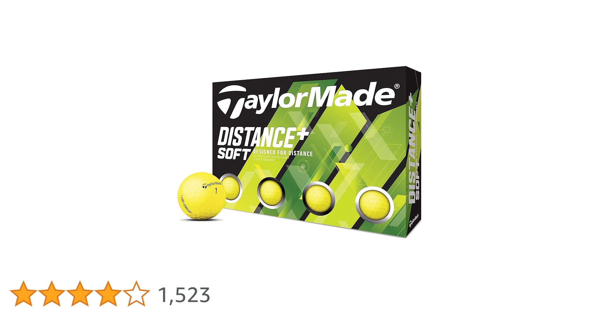 Amazon.co.jp: テーラーメイド(TAYLOR MADE) Distance+Soft YLW Matte
