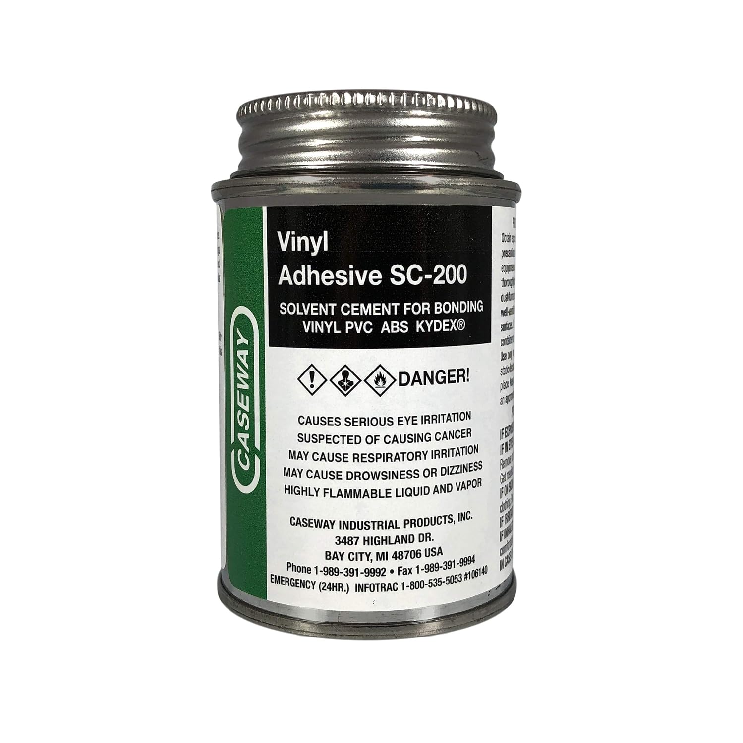 Pegamento solvente para vinilo rígido y PETG 4 fl oz