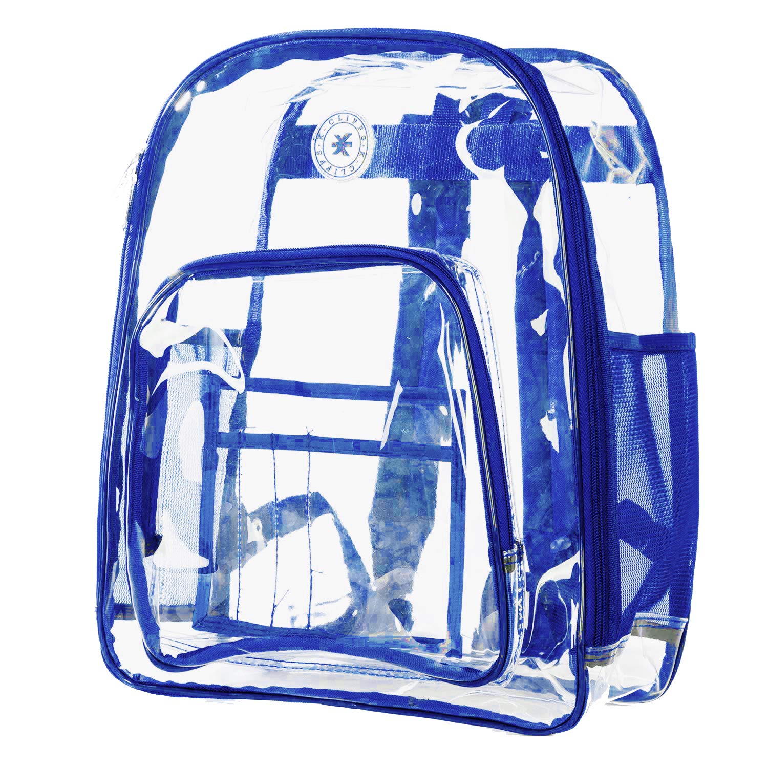 NiceAndGreatHeavy Duty Clear Backpack Transparent Quality School Bag Large See Through Student Daypack Security Workbag
