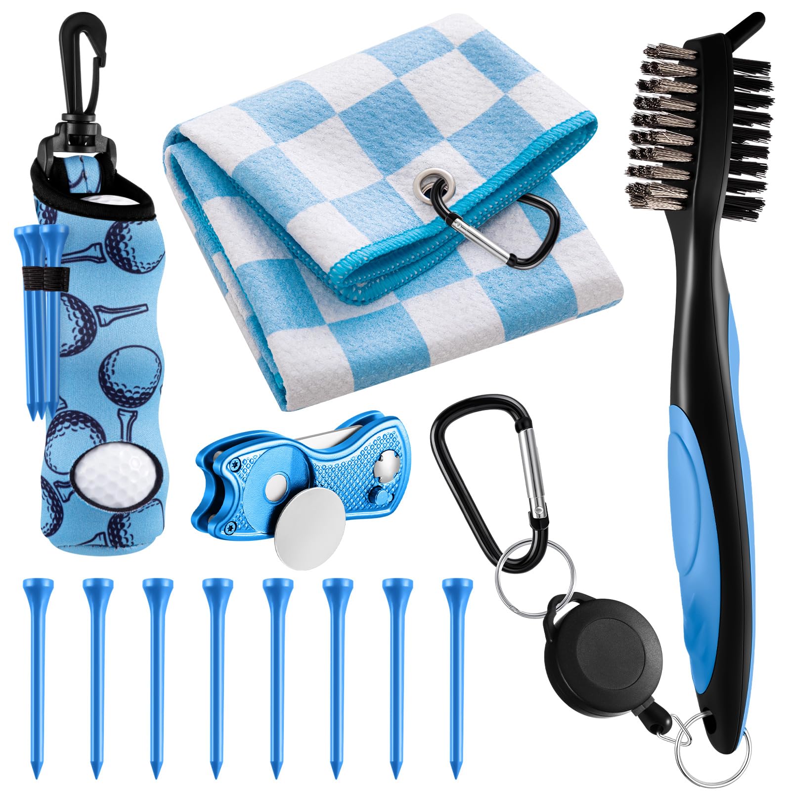Liliful 12 Pcs Golf Accessories Kit Golf Stuff Gifts for Women Man