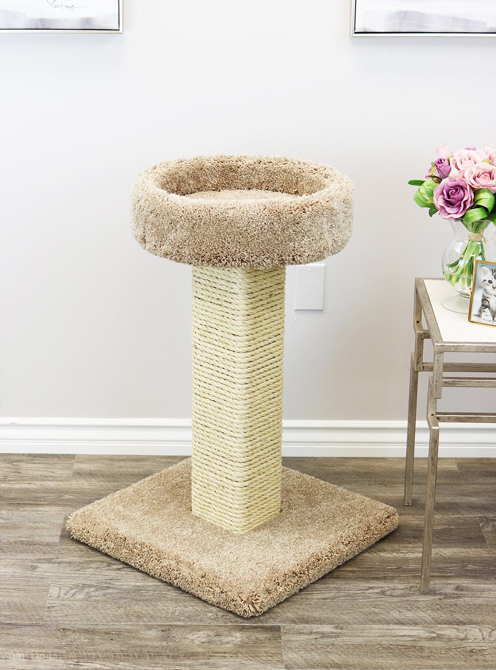 Buy Prestige Cat Trees Brown Solid Wood Cat Scratching Post and er