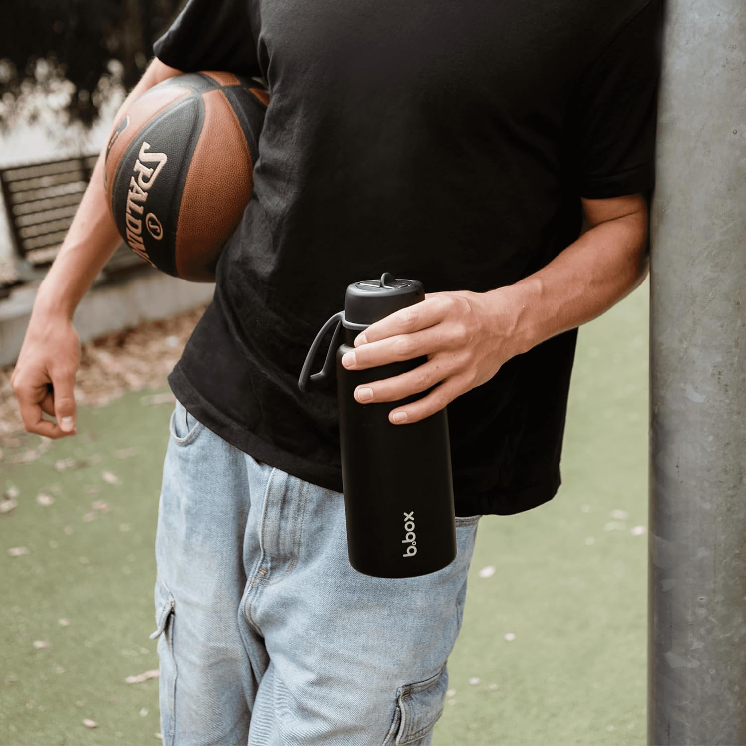 b.box Triple Insulated 34oz Water Bottle w/Stainless Steel Straw. 46 Hours Cold. Leak Proof Tumbler with Lid and Straw for Travel, Gym & School. BPA Free Sports Water Bottles. - Image 7