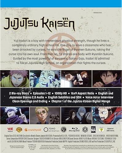 Miniatura 2 de Jujutsu Kaisen Season 1 Part 1 Limited Edition w Soundtrack Blu-ray